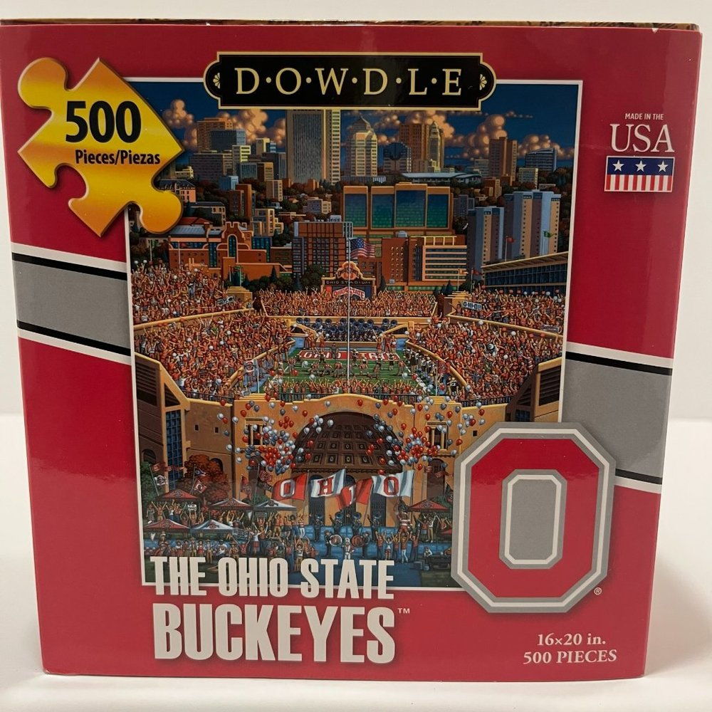 The Ohio State Buckeyes Puzzle - Eric Dowdle 500-Piece NEW Sealed